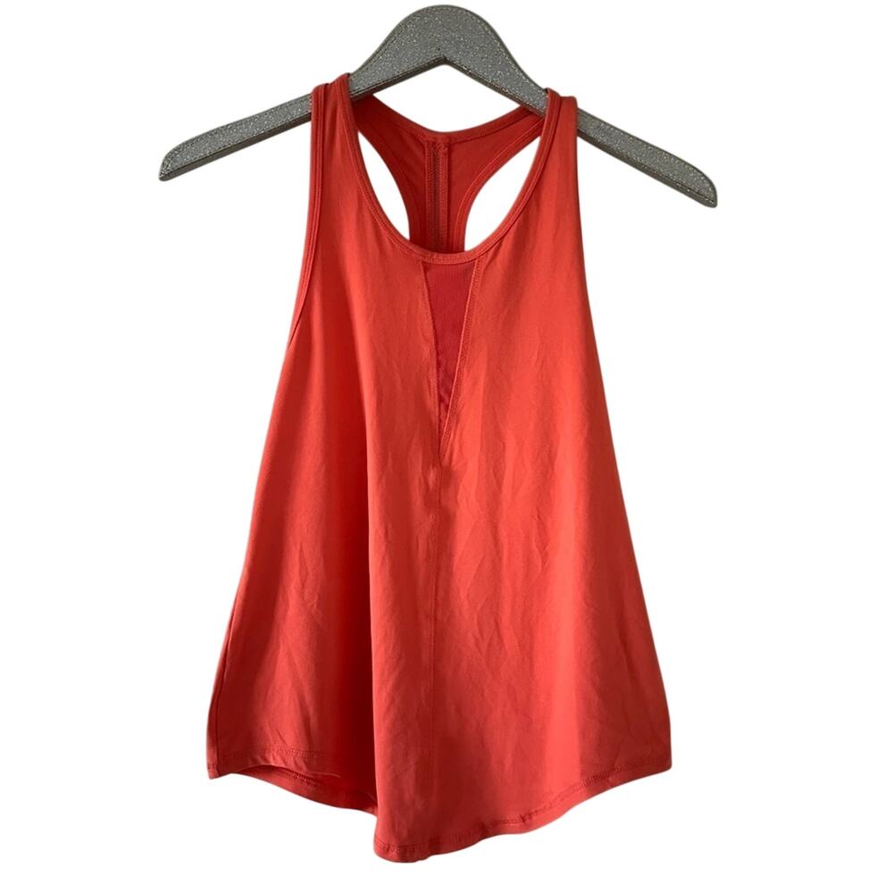 ZYIA Active Orange Racerback Tank Top